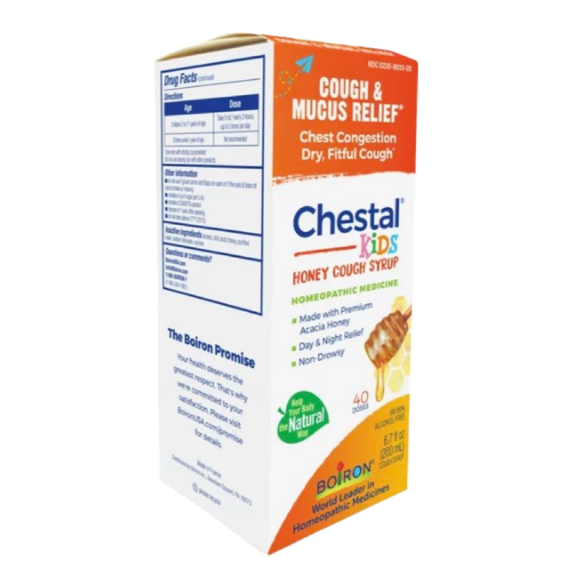 Boiron Chestal Kids Honey Cough Syrup Rad Habits Juice Co.